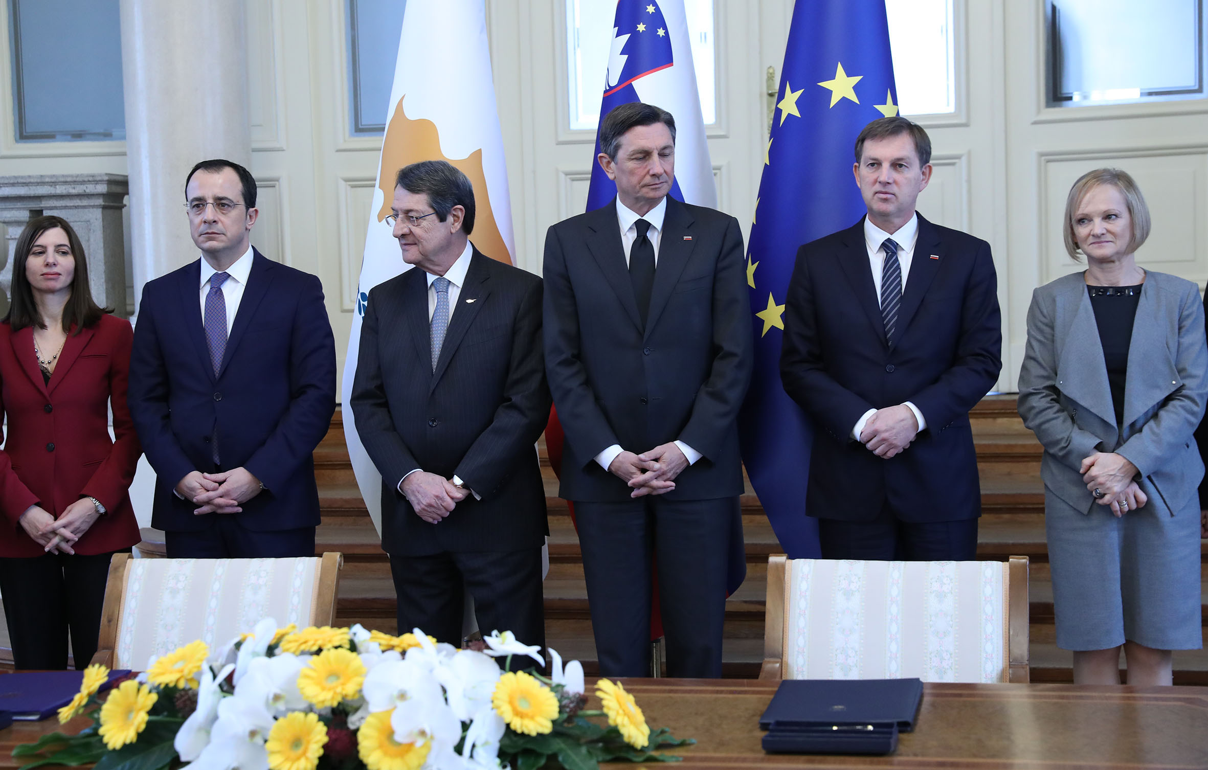 Νίκος Αναστασιάδης, Πρόεδρος της Δημοκρατίας Σλοβενία 3