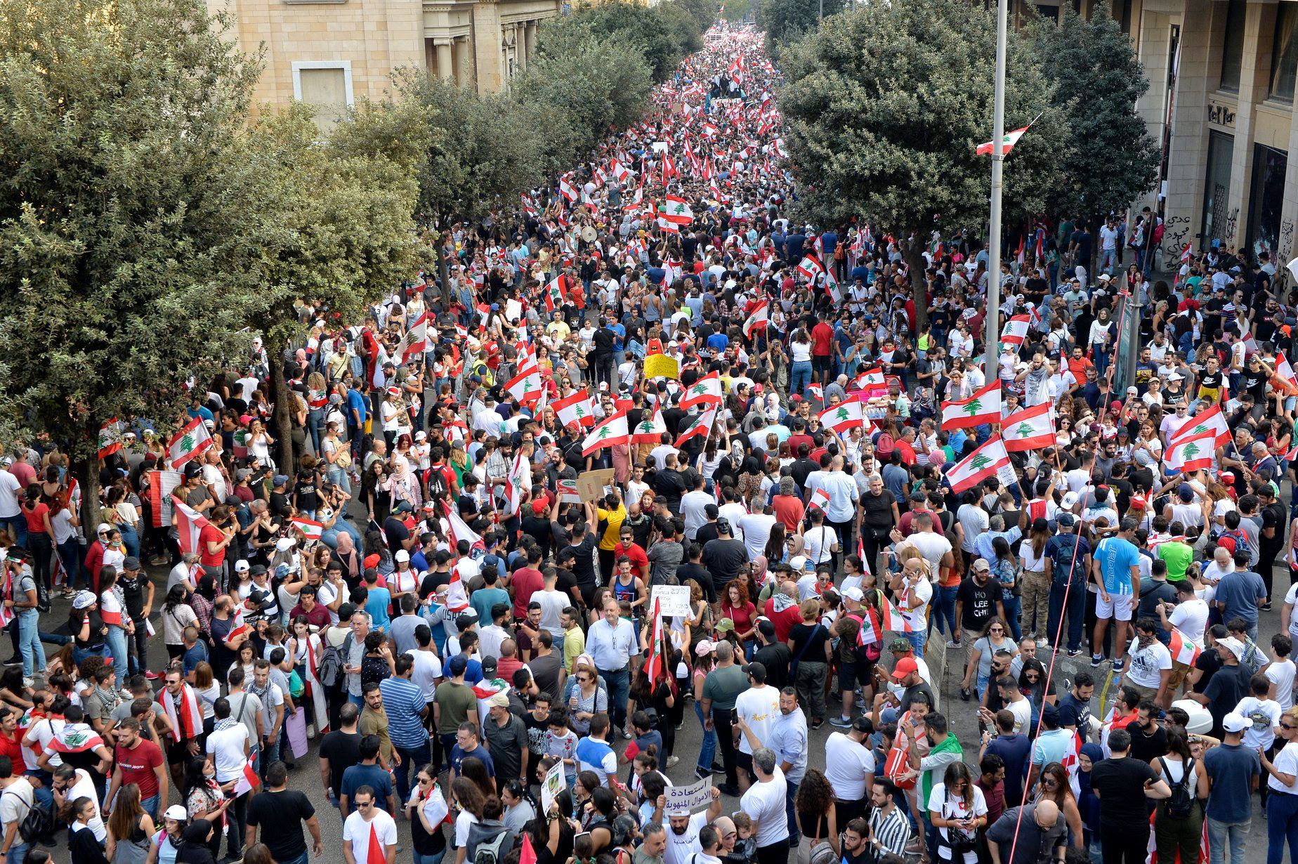 διαδηλώσεις Λίβανος 7