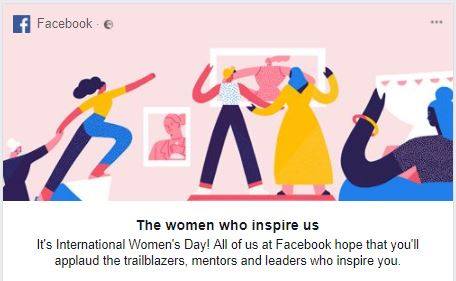 FACEBOOK WOMENS DAY
