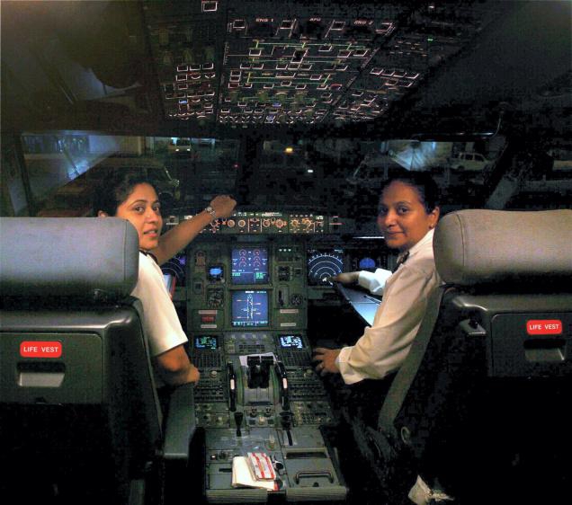 AIR INDIA WOMEN PILOTS