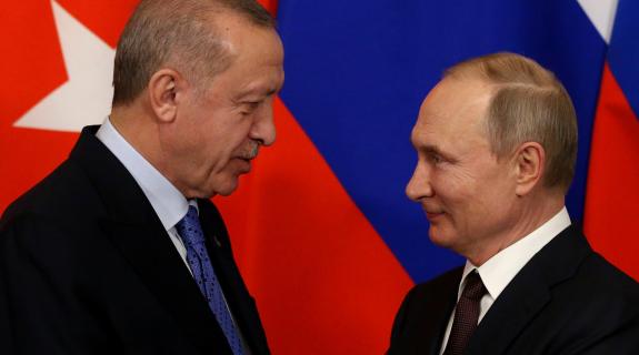 Ακόμη στενότερη συνεργασία Ρωσίας και Τουρκίας συμφώνησαν Πούτιν και Ερντογάν