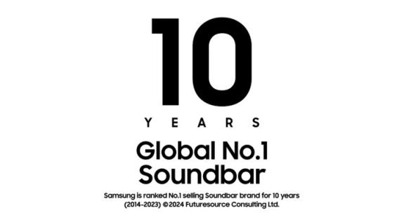 Samsung: 10 χρόνια παρουσίας στην κορυφή της παγκόσμιας αγοράς των soundbars