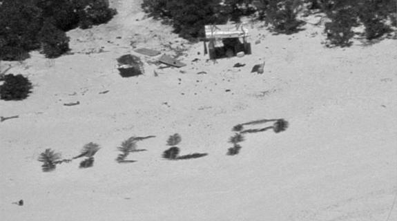 Ναυαγοί σε νησί του Ειρηνικού σώθηκαν γράφοντας «βοήθεια» στην άμμο