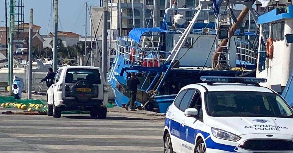 Το αλιευτικό σκάφος “έπιασε” ένα βλήμα πυραύλων στην περιοχή της Λεμεσού