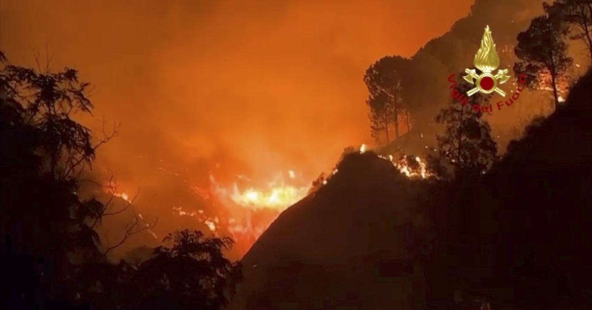 Italia: sette persone sono morte in incendi e inondazioni