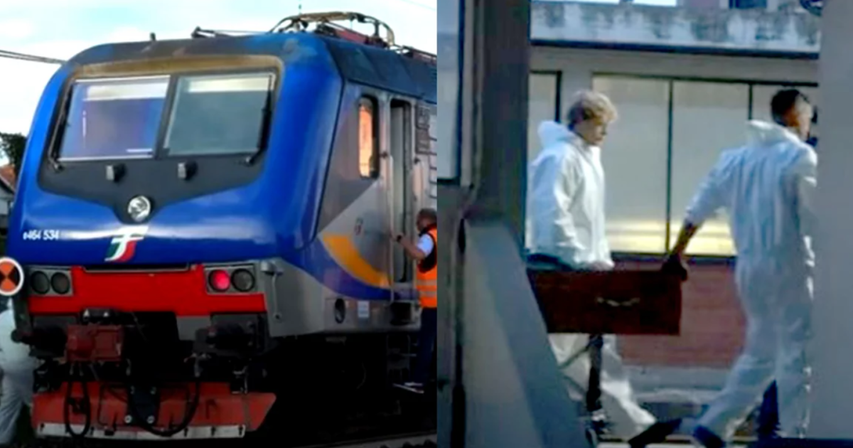 Sorpresa in Italia: treno che trasporta operai che sostituiscono i binari
