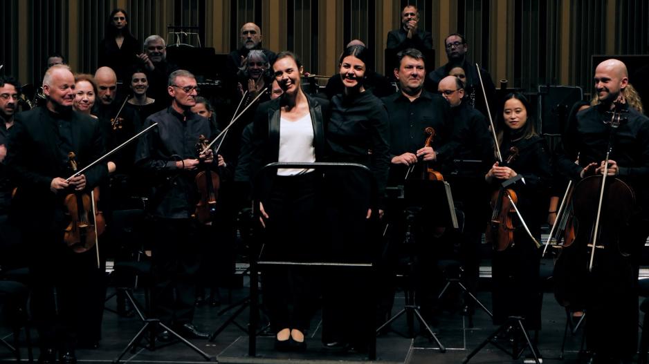 Ζωή Ζενιώδη και Κυριακή Κουντούρη μαζί με την Συμφωνική Ορχήστρα Κύπρου