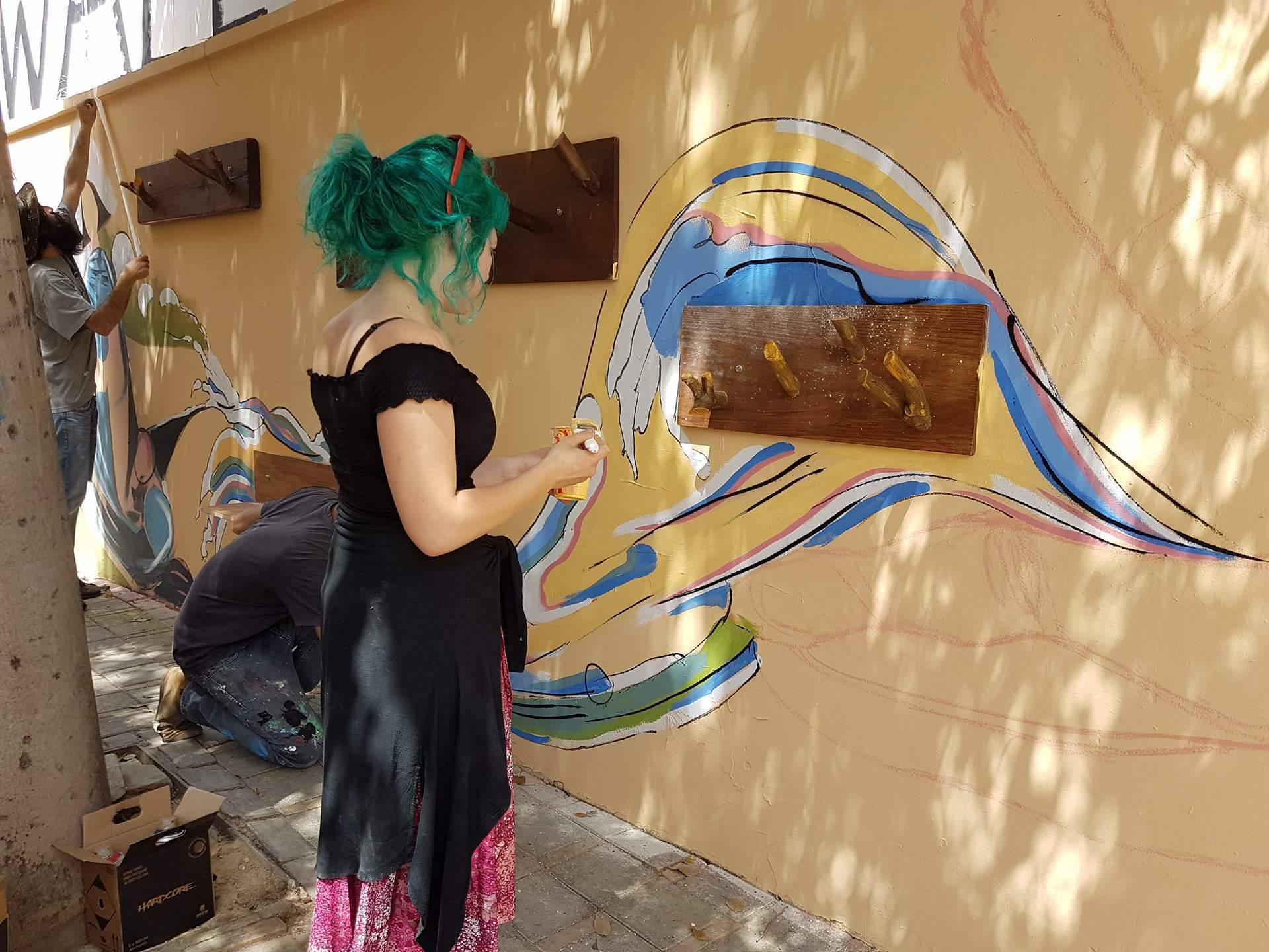 Ο πρώτος "Τοίχος της Καλοσύνης" στην Λευκωσία (ΒΙΝΤΕΟ-ΦΩΤΟ)