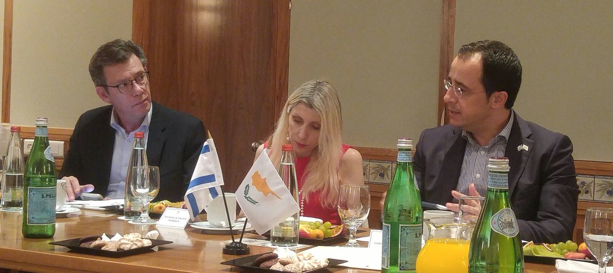 Ενέργεια, κυπριακό και ασφάλεια στην ατζέντα επαφών του Κυβερνητικού Εκπροσώπου