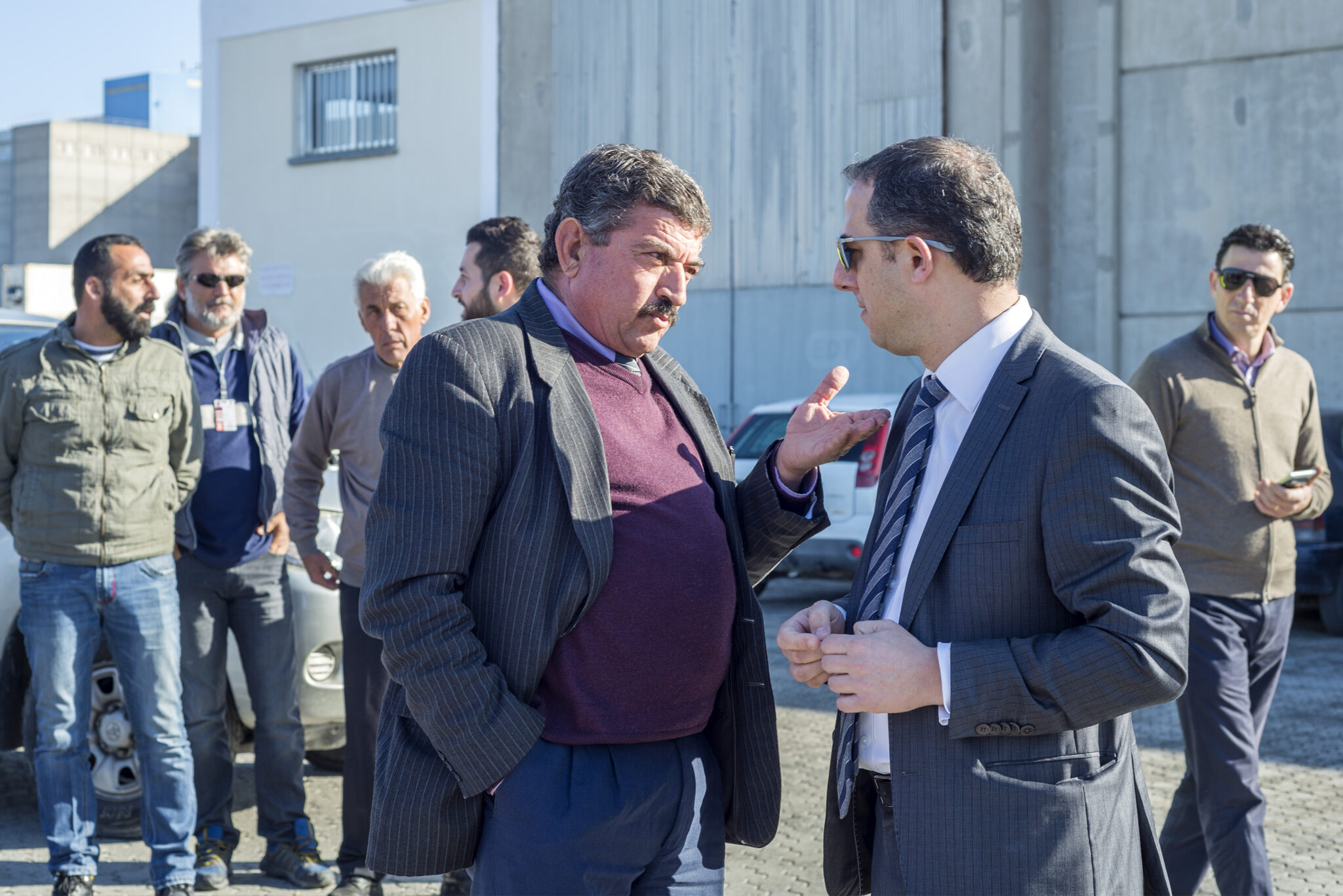 Υπουργός Μεταφορών Μάριος Δημητριάδης και λιμενεργάτες, τα λένε το απόγευμα…