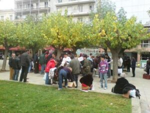 Συμπλοκή μεταξύ αλλοδαπών στην πλατεία Βικτωρίας