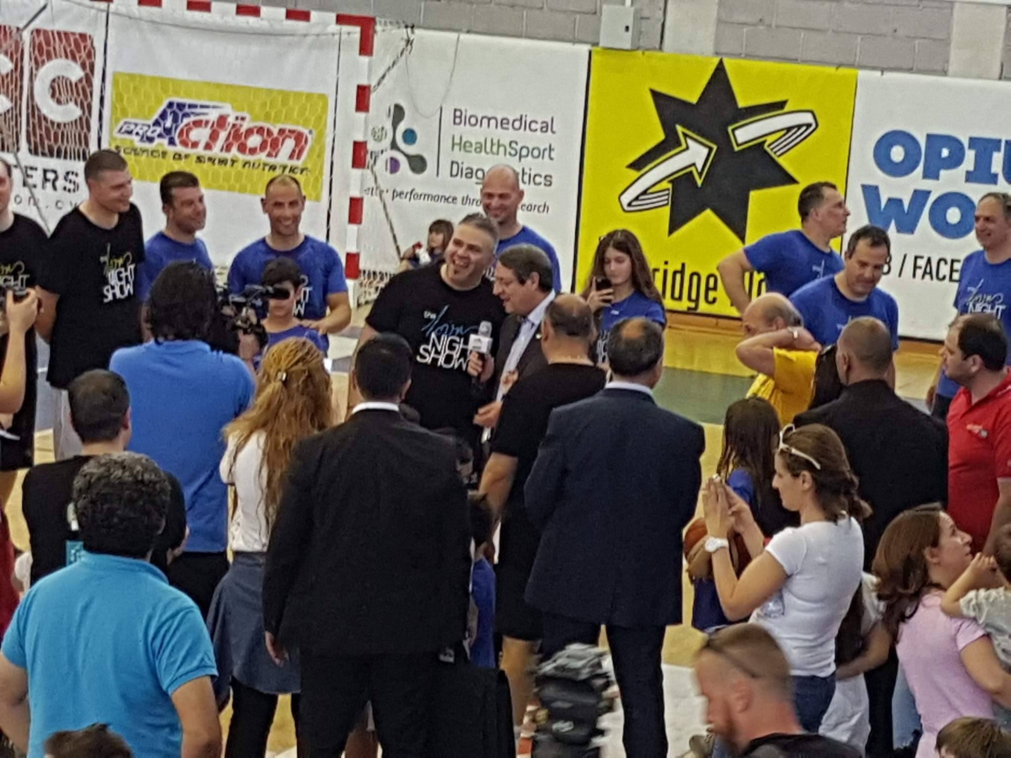 Επεισοδιακός ο αγώνας μπάσκετ μεταξύ κυβέρνησης – Δημοσιογράφων