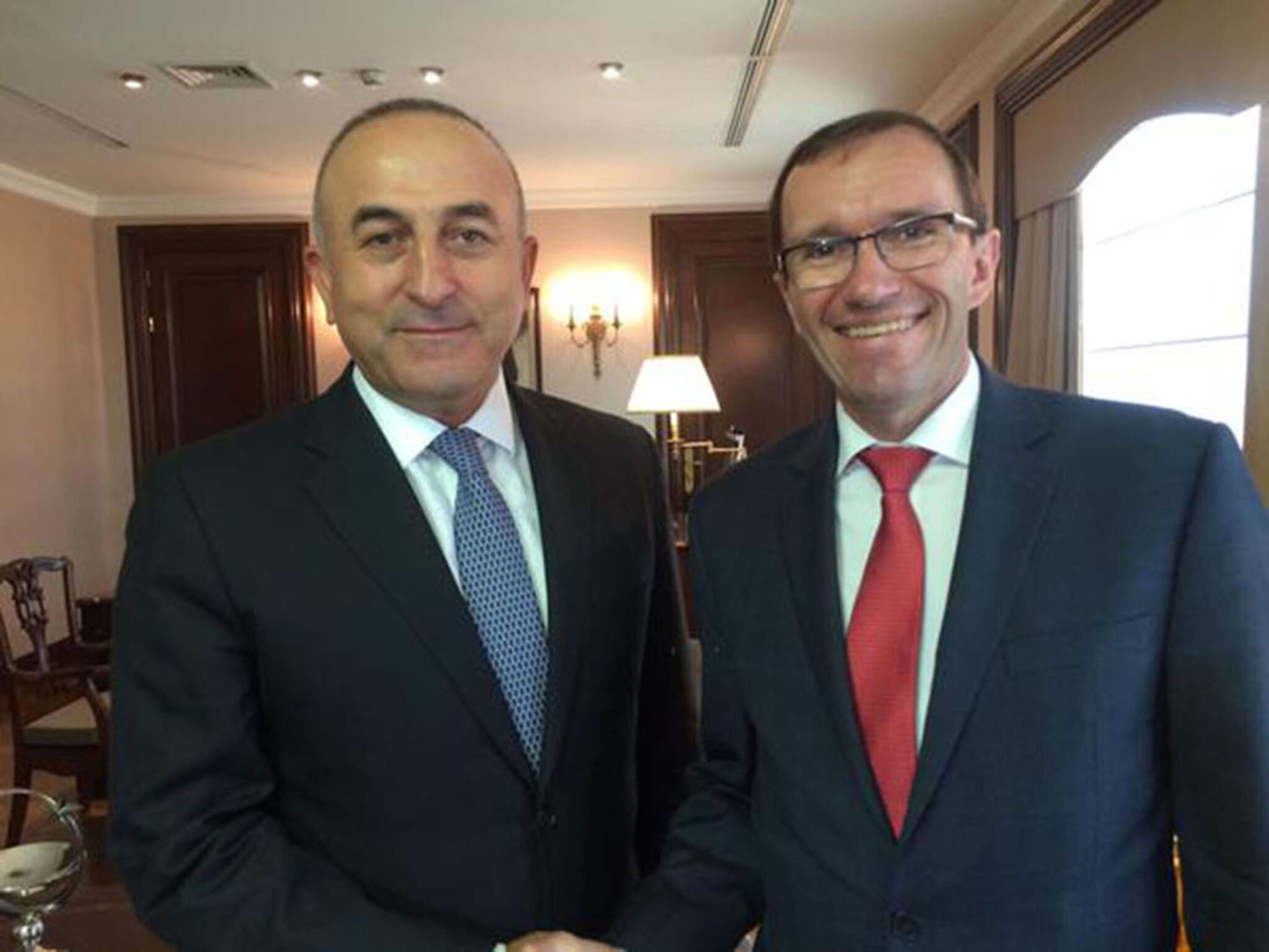 Είδε Τσαβούσογλου και ενημέρωσε Γκουτερες ο Έιντε (ΒΙΝΤΕΟ)