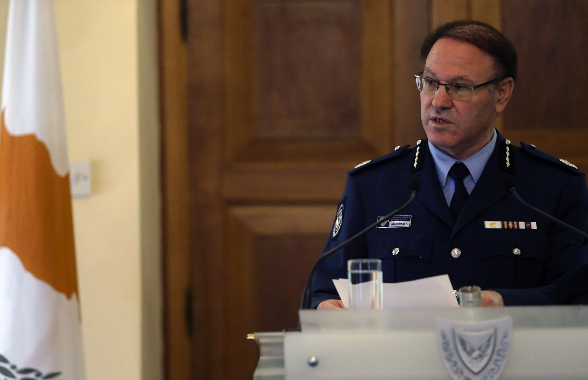 Ορκίστηκε και ανέλαβε καθήκοντα Υπαρχηγού ο Κύπρος Μιχαηλίδης (ΦΩΤΟ)