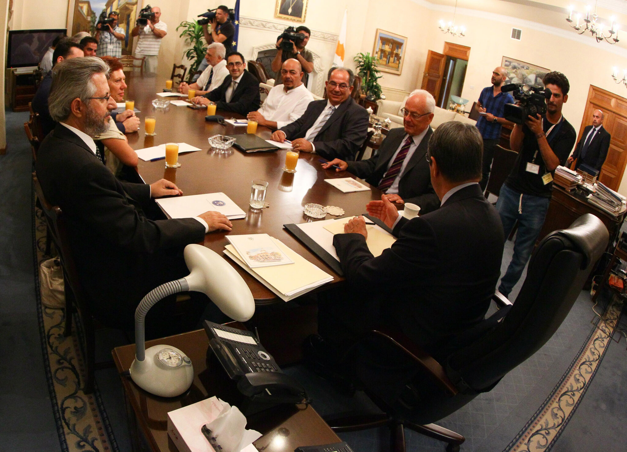 Πρόεδρος και Συμβούλιο Γεωστρατηγικών Μελετών αντάλλαξαν απόψεις