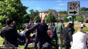 Οι ΗΠΑ αποδοκιμάζουν τα επεισόδια κατά την επίσκεψη Ερντογάν στην Ουάσινγκτον