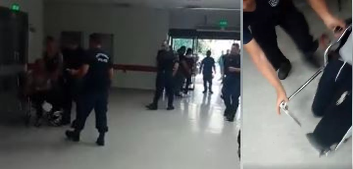 Αναστάτωση από βίντεο με υπόδικο στο Νοσοκομείο (ΒΙΝΤΕΟ)