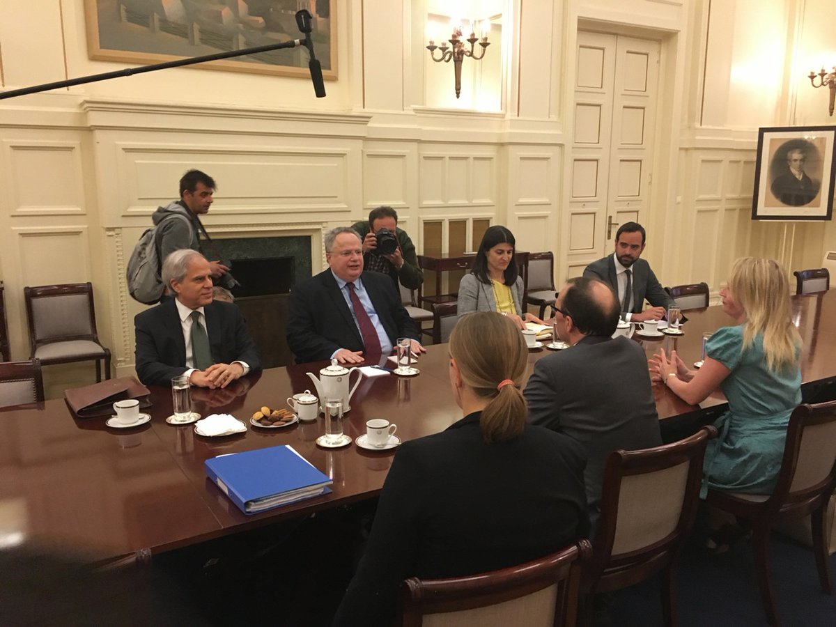 Το παρασκήνιο της συνάντησης Κοτζιά-Έιντε στην Αθήνα