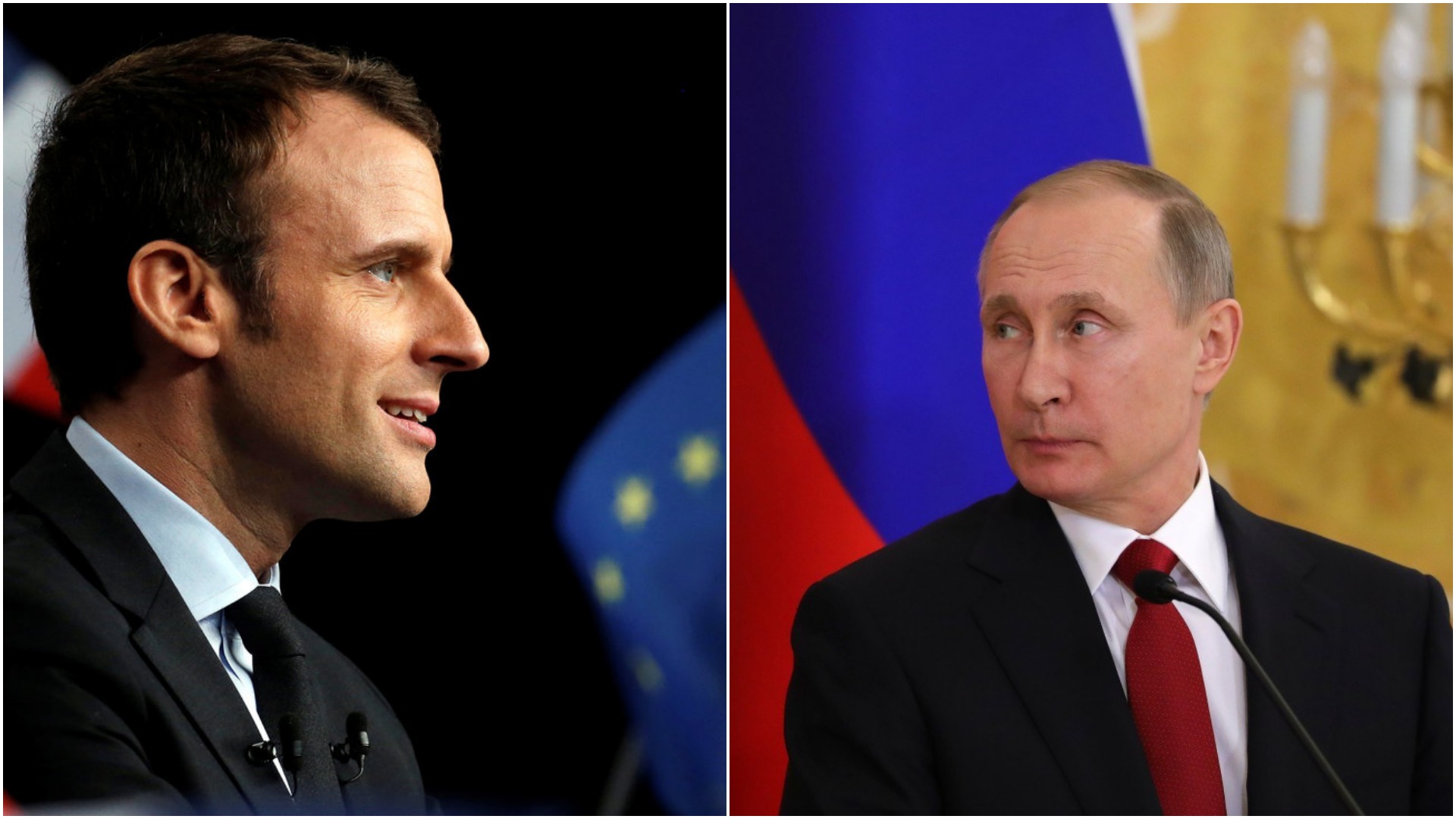 Στις Βερσαλλίες υποδέχεται ο Εμανουέλ Μακρόν τον Βλαντιμίρ Πούτιν