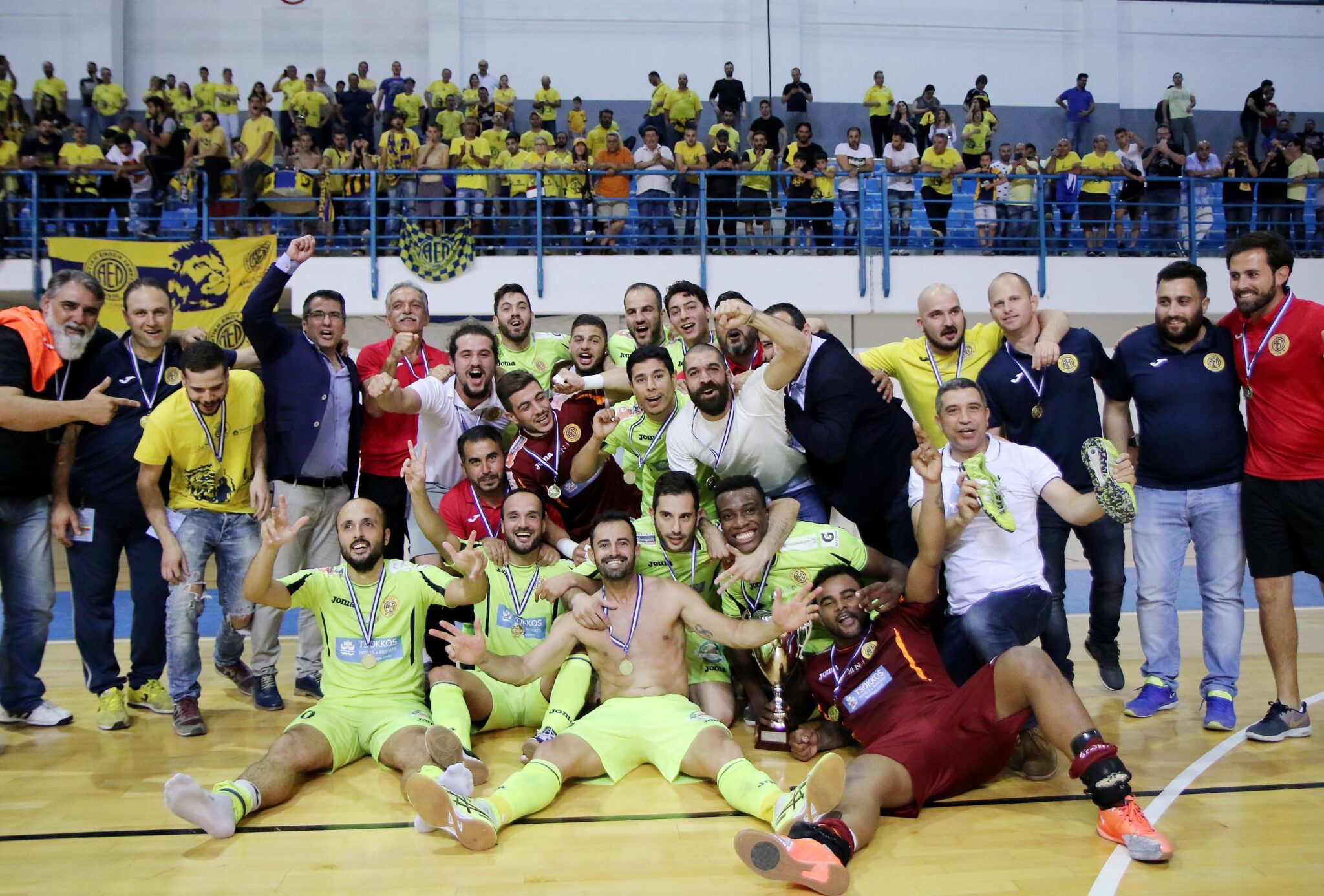 Κυπελλούχος Futsal για πρώτη φορά η ΑΕΛ