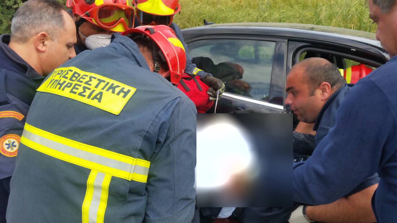 Δραματικές στιγμές για ζεύγος ηλικιωμένων στον δρόμο Αγ. Θεράποντος προς Λόφου