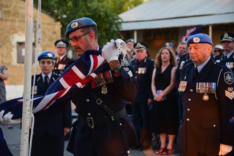 Υπέστειλε τη σημαία το Αυστραλιανό απόσπασμα της ΟΥΝΦΙΚΥΠ (ΒΙΝΤΕΟ)