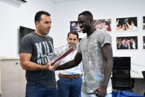 Συγκίνηση στο ''αντίο'' του Απόλλωνα στον Άμπραχαμ Γκιέ Γκιέ