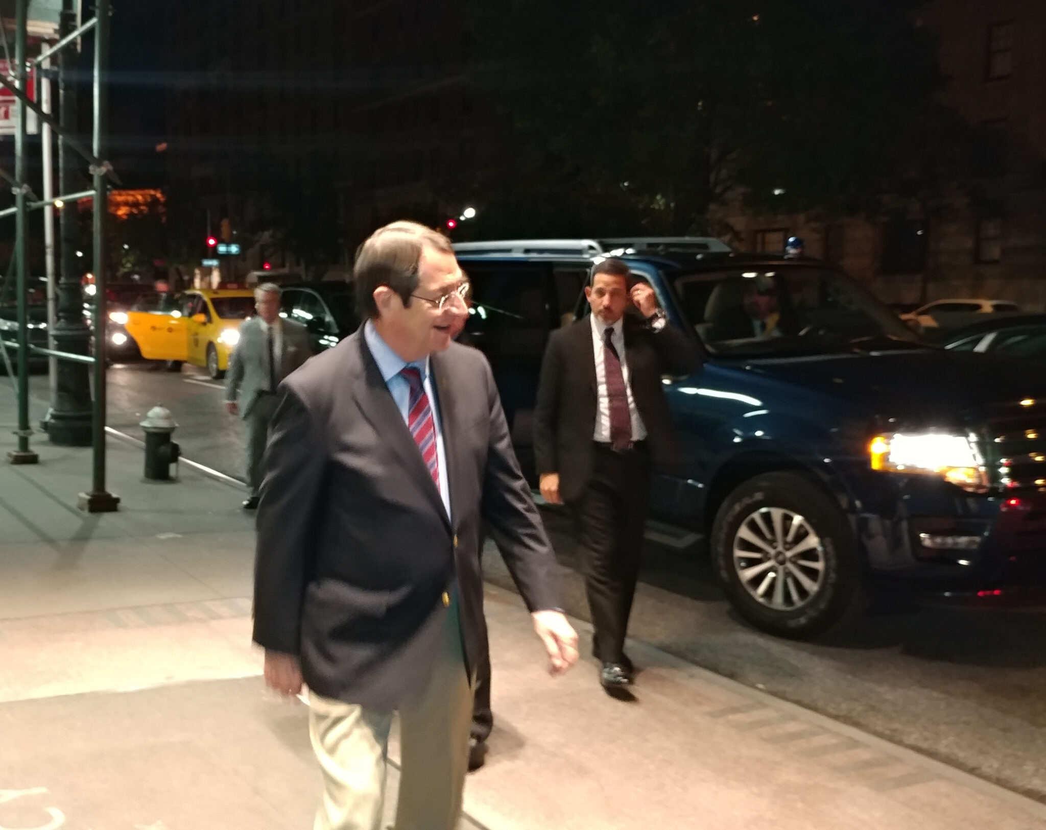 Στη Νέα Υόρκη με ελπίδες, οι δύο ηγέτες