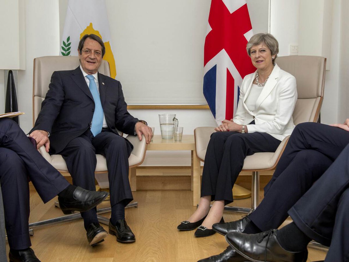 Αναστασιάδης και Μέι τα λένε ενόψει της νέας Διάσκεψης για την Κύπρο