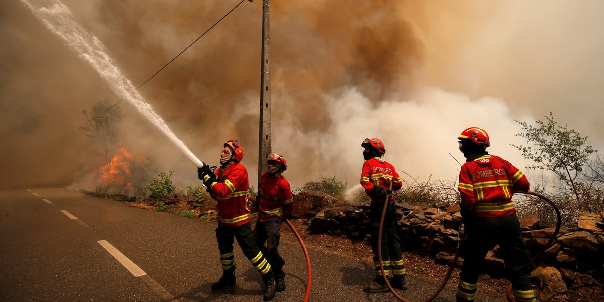 "Εγκληματικό χέρι" πίσω από την τεραστίων διαστάσεων πυρκαγιά στην Πορτογαλία