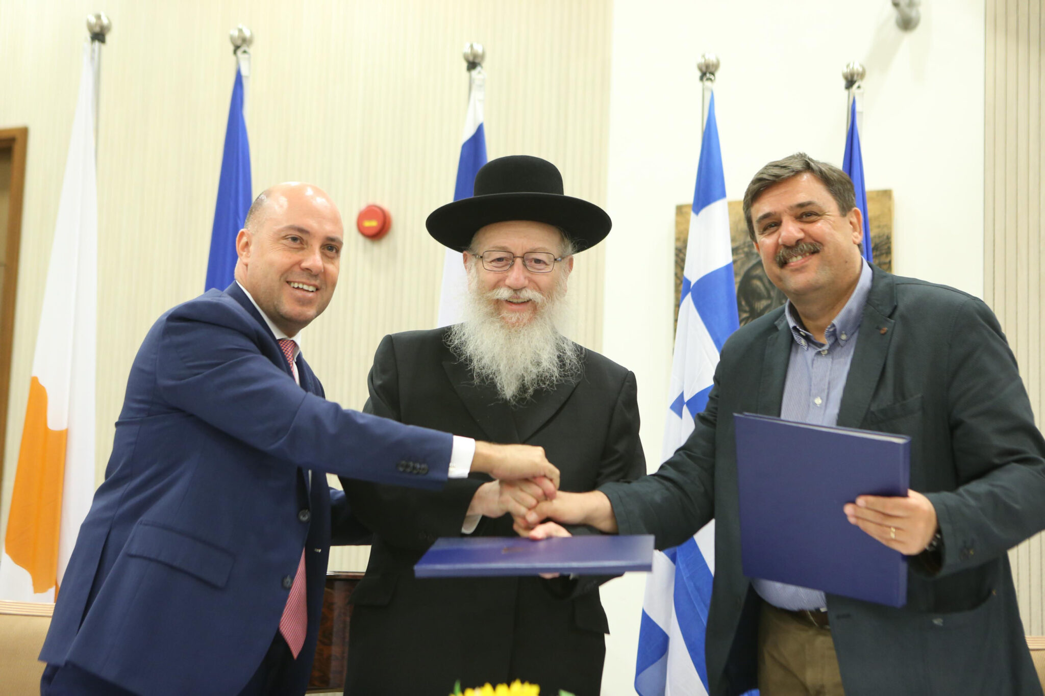 Υπέγραψαν κοινή δήλωση πρόθεσης συνεργασίας Κύπρος, Ελλάδα και Ισραήλ (ΒΙΝΤΕΟ)