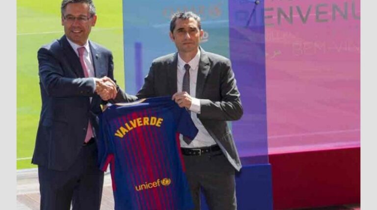 Η Μπαρτσελόνα παρουσίασε τον Ερνέστο Βαλβέρδε ( ΦΩΤΟ-ΒΙΝΤΕΟ)