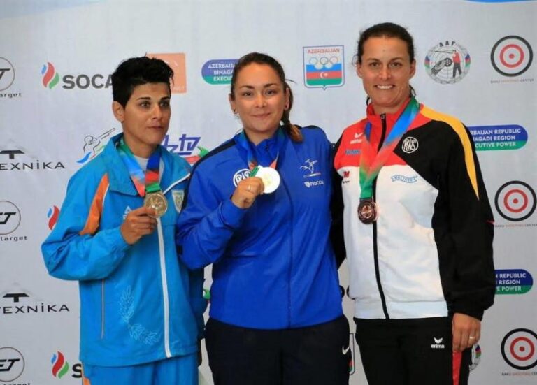 Αργυρό μετάλλιο η Χριστοφόρου στο Πανευρωπαικό σκοποβολής