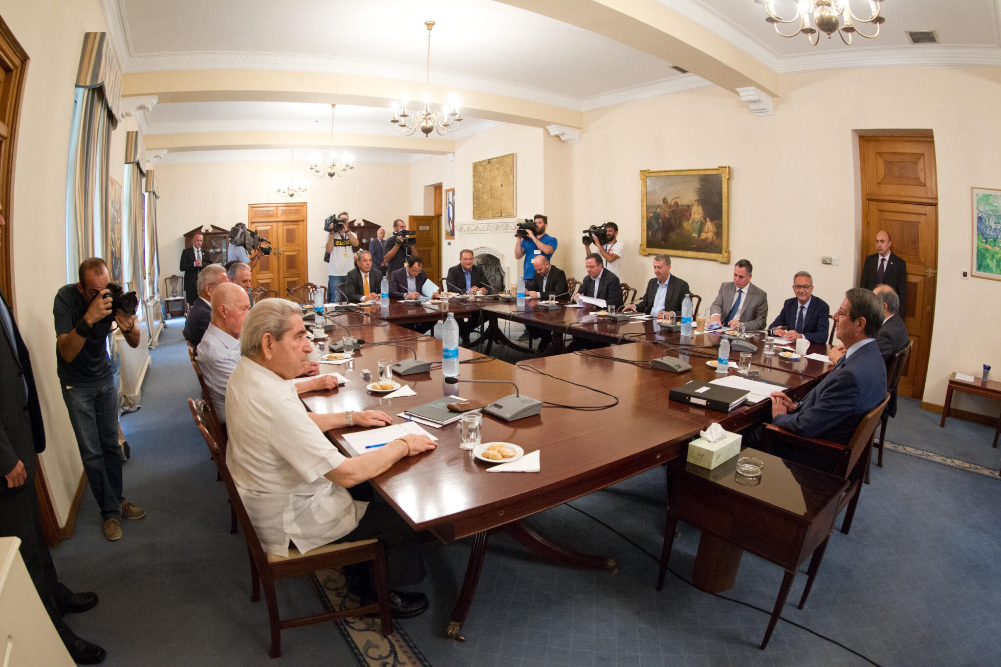 Τέσσερα έγγραφα έδωσε ο Πρόεδρος Αναστασιάδης στα μέλη του Εθνικού Συμβουλίου