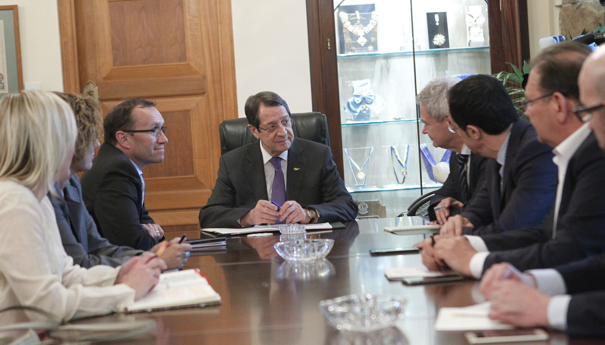 Συνάντηση Αναστασιάδη-Έιντε τη Δευτέρα