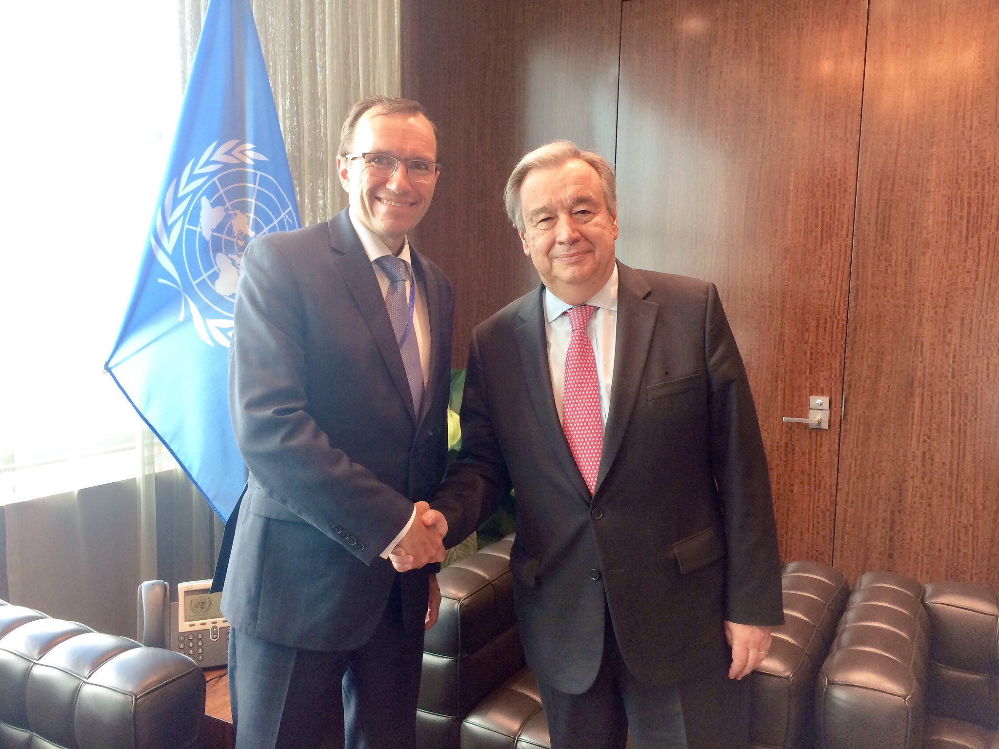 Δήλωση στήριξης Γκουτέρες προς Έιντε πριν την ενημέρωση του Σ.Α.