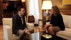 Το Κυπριακό, ψηλά στην ατζέντα συνάντησης Αλέξη Τσίπρα και Φεντερίκα Μογκερίνι