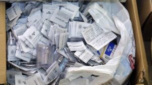 661 αμπούλες γέλιου, κατασχέθηκαν στο Λαγανά Ζακύνθου