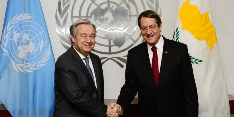 Τα τρία σημεία της απαντητικής επιστολής Γκουτέρες προς Αναστασιάδη