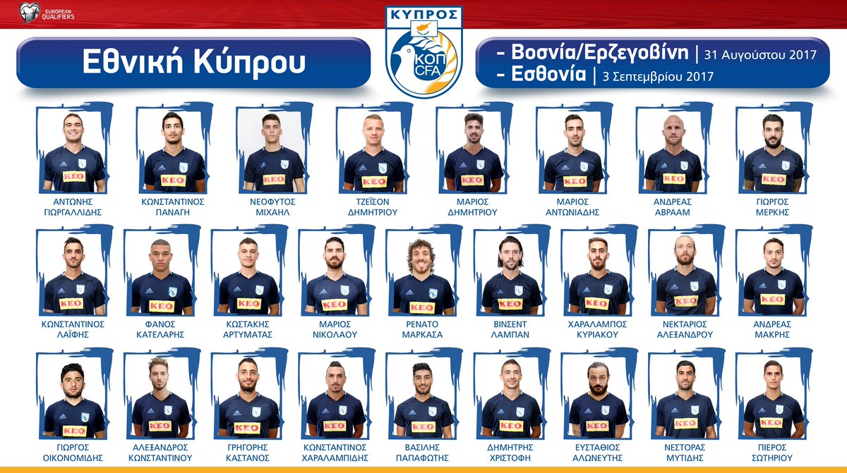 Τρία νέα πρόσωπα στην κλήση της Εθνικής