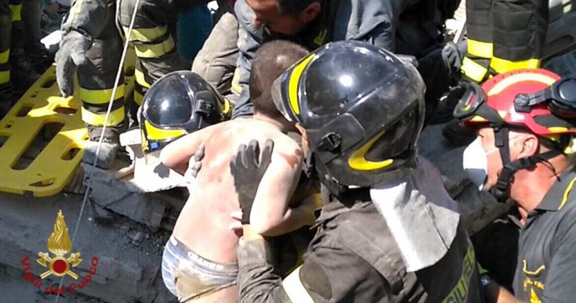 Δύο νεκροί και 39 τραυματίες από τον σεισμό στην Ιταλία