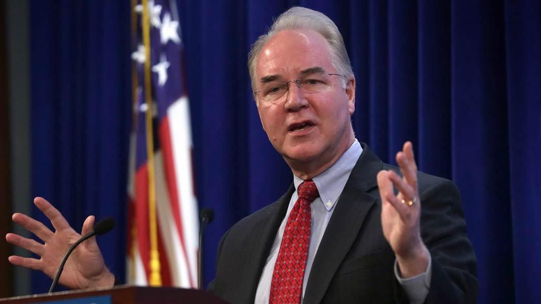 Παραιτήθηκε ο Υπουργός Υγείας των ΗΠΑ Τομ Πράις