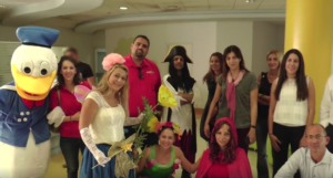 Παραμυθένια Επίσκεψη από παιδικούς ήρωες στο Μακάριο Νοσοκομείο Παίδων