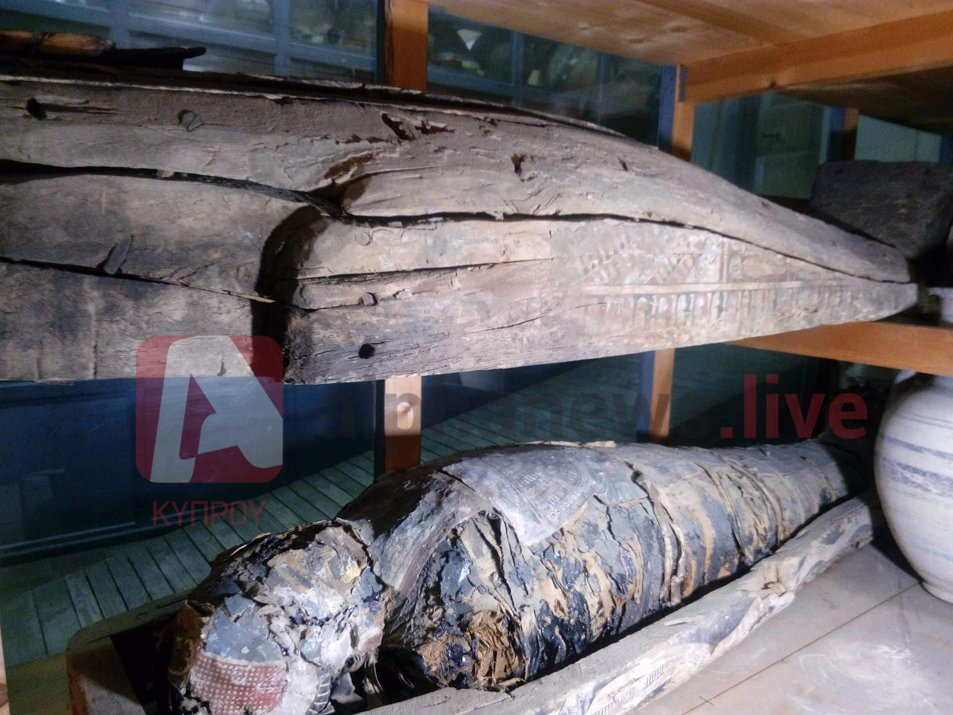 Βρέθηκε η μούμια που δώρισε ο Νάσσερ στον Αρχιεπίσκοπο Μακάριο (ΦΩΤΟ)