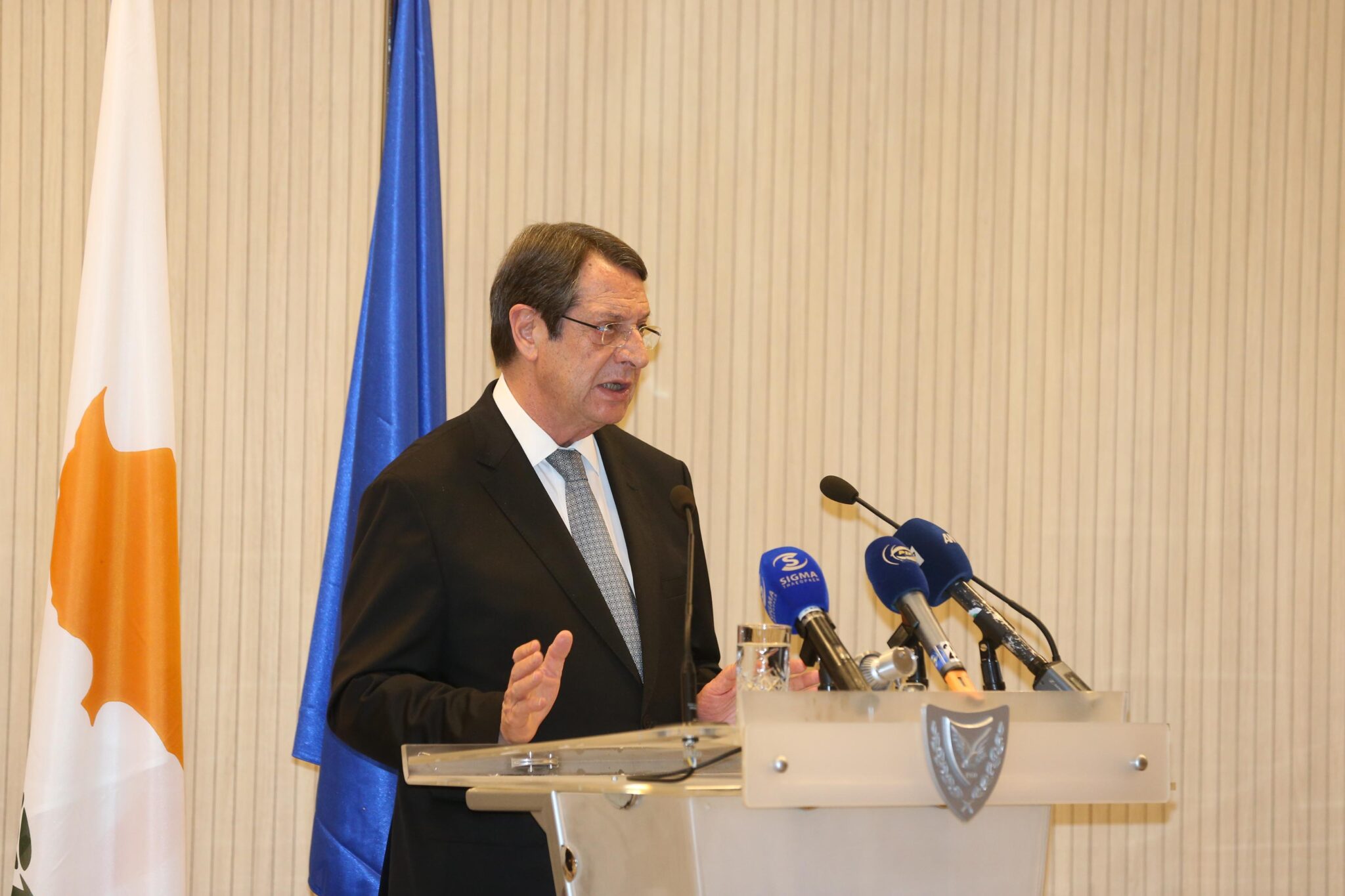 Αποφασισμένος για δικαίωση της Κύπρου ο Πρόεδρος Αναστασιάδης