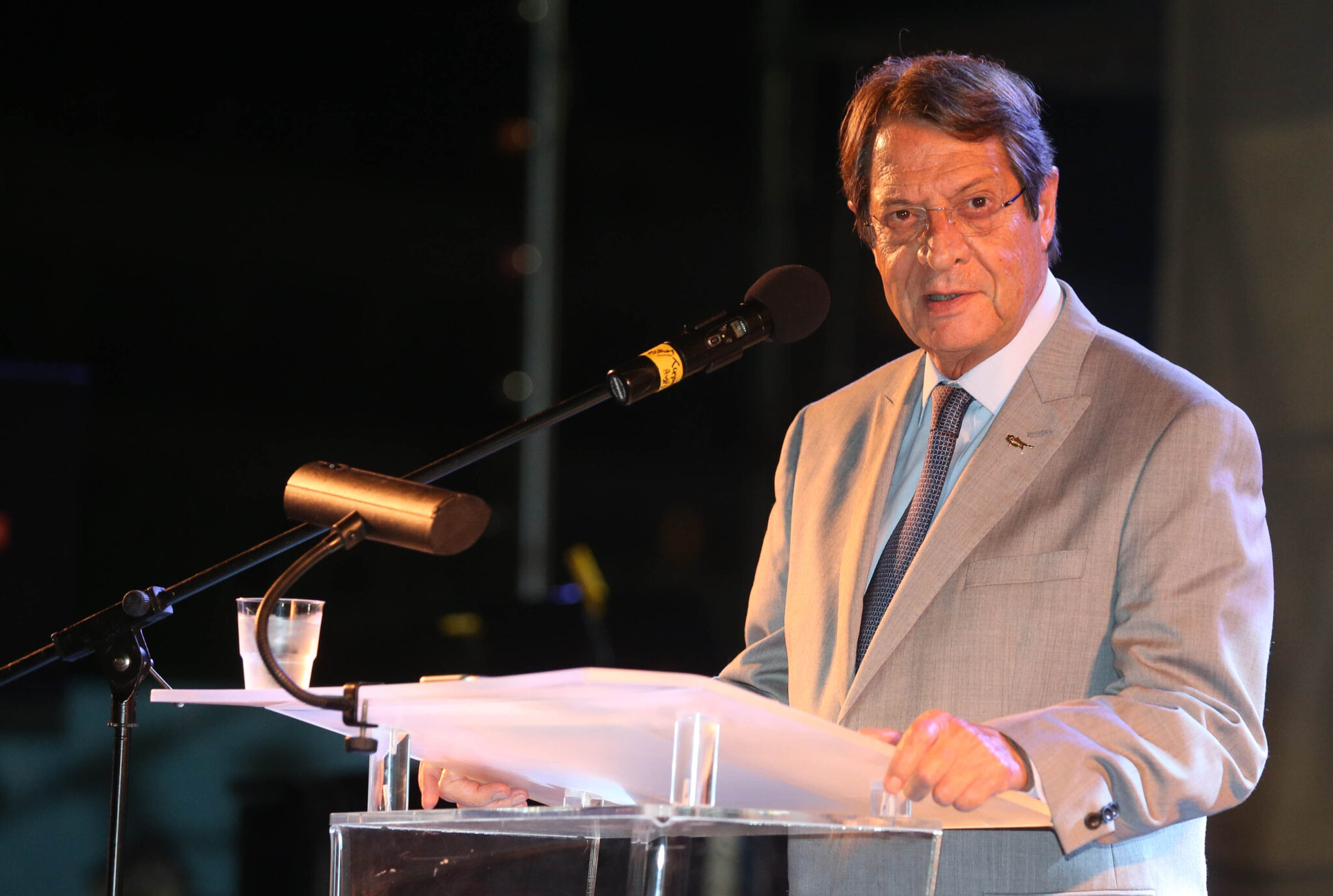 Αναστασιάδης: Πιστεύω στο πείσμα και το επιχειρηματικό δαιμόνιο του Κύπριου