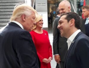 Ψηλά στην συνάντηση του Τσίπρα – Τραμπ το Κυπριακό
