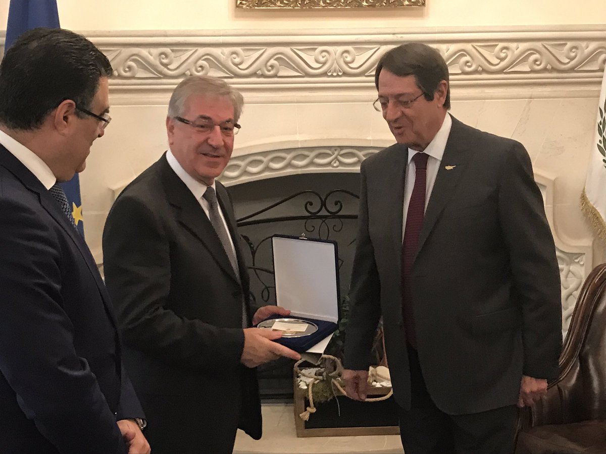 Στην Κύπρο ο Επίτροπος Περιβάλλοντος της ΕΕ για επίσημη επίσκεψη