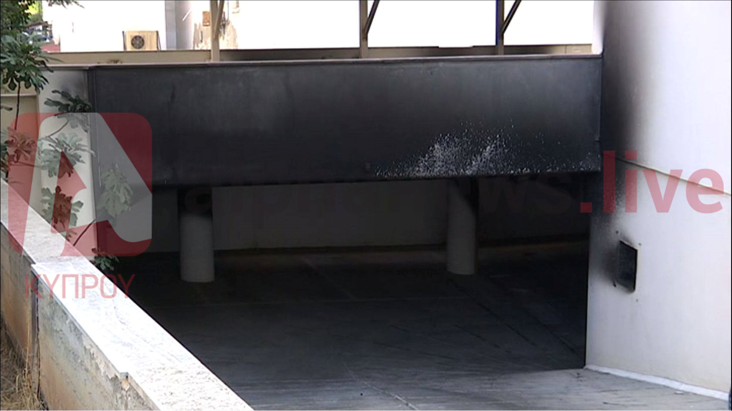 Παρανάλωμα του πυρός το αυτοκίνητο του Γιώργου Κούμα (BINTEO)