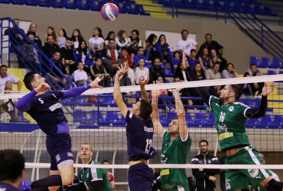 Πετόσφαιρα: Ομόνοια – Παφιακός στην πρώτη παράσταση της σεζόν